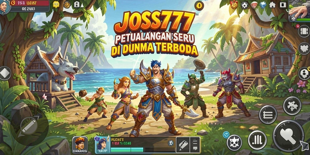 Tampilan gameplay JOSS777 yang menakjubkan dalam dunia terbuka.