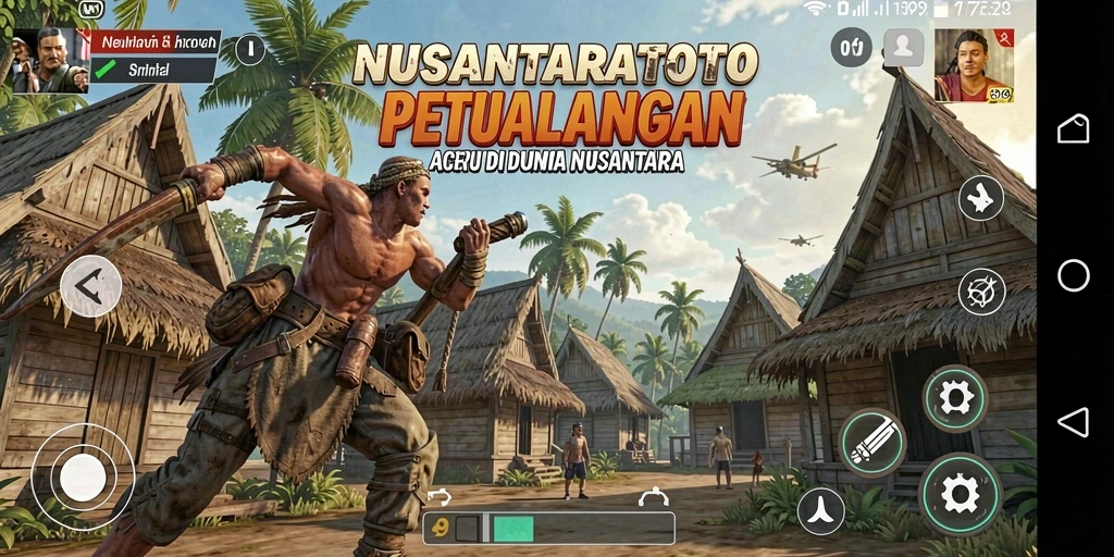 Screenshot gameplay NUSANTARATOTO yang mendebarkan dengan aksi penuh tantangan.