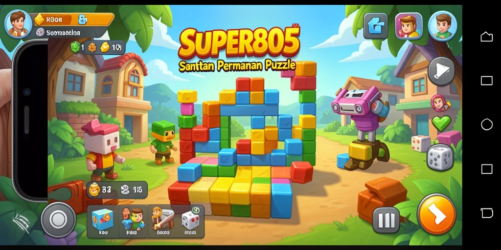Tampilan gameplay <strong>SUPER805</strong> yang menantang dan memikat.
