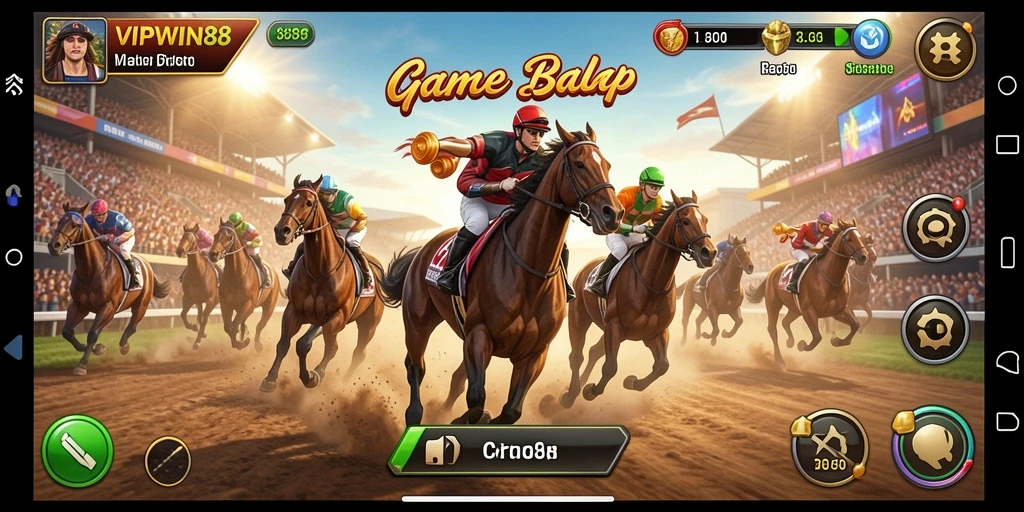 Gameplay balap yang seru di VIPWIN88 dengan berbagai mobil pilihan.
