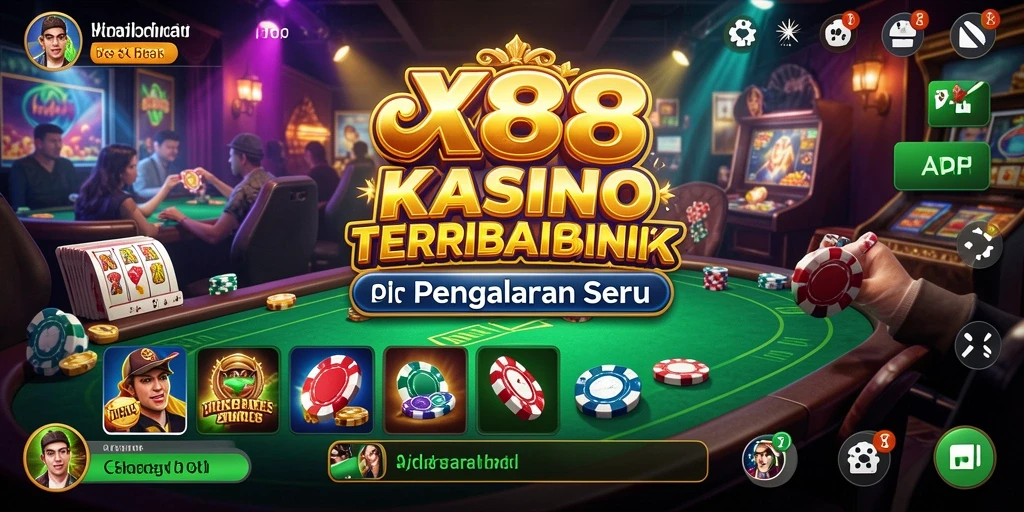 Gambaran gameplay X88 yang menarik dan mendebarkan.